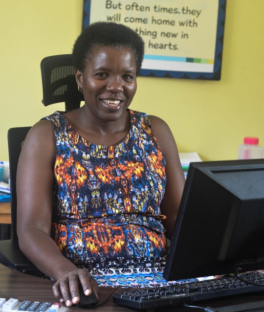 Milly Babirye Mwaka, Headteacher RJS
